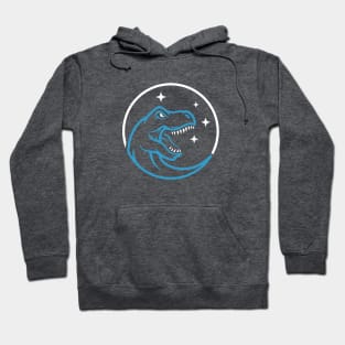 Nebula Rex Logo Dark Linear Hoodie